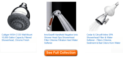 best water softener shower heads